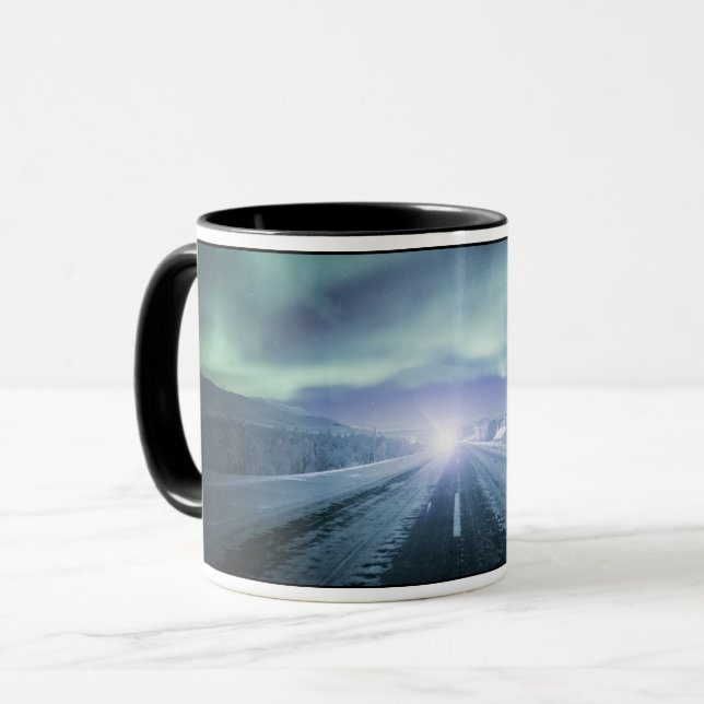 Northern Lights Finland Mug (Front Left)