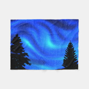 Northern Lights Fleece Blanket