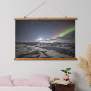 Northern Lights Forest Hanging Tapestry
