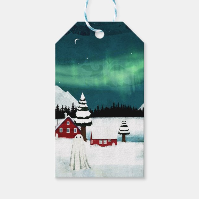 northern Lights Gift Tags (Front)
