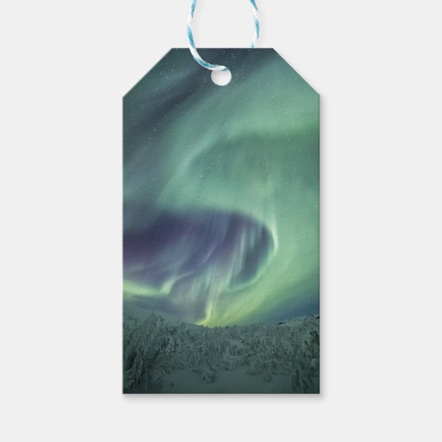 Northern Lights Gift Tags (Front)