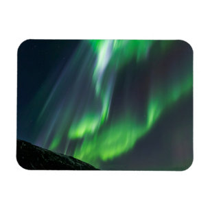 Northern Lights Glowing   North Iceland Magnet