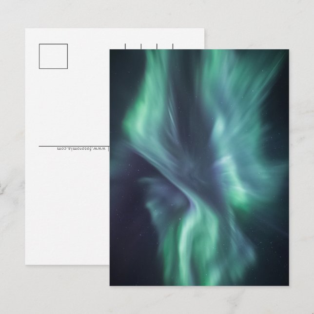 Northern Lights Holiday Postcard (Front/Back)