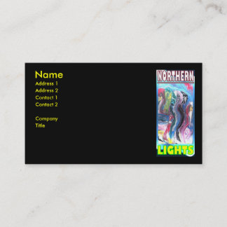 NORTHERN LIGHTS HYBRID BUSINESS CARD