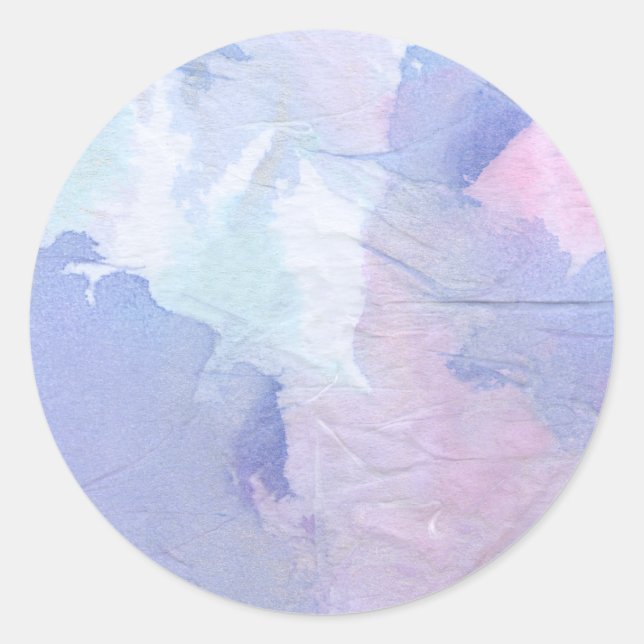 Northern Lights II Classic Round Sticker (Front)