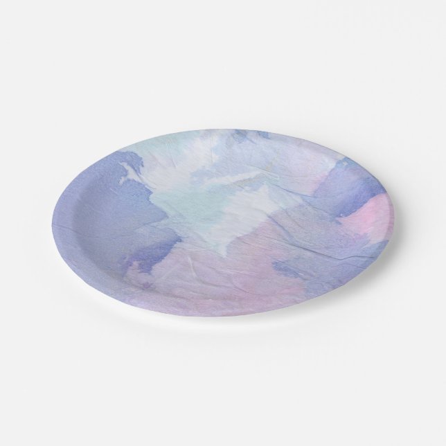 Northern Lights II Paper Plate (Angled)