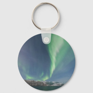 Northern Lights in Norway Key Ring