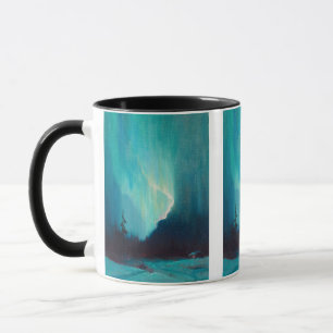 Northern Lights, Juneau, Alaska by Sydney Laurence Mug