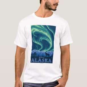 Northern Lights - Juneau, Alaska T-Shirt