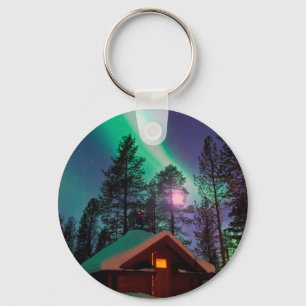 Northern Lights Key Ring