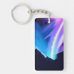 Northern Lights Key Ring