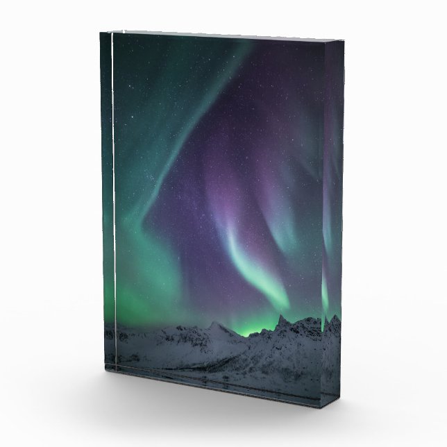 Northern Lights Landscape Photo Block (Right)