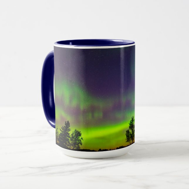 Northern Lights | Manitoba Canada Mug (Front Left)