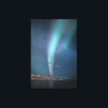 Northern Lights Milky Way Canvas Print<br><div class="desc">Astro photo of the Northern Lights (Aurora borealis) and the Milky Way Galaxy in the north of Norway,  Scandinavia. Photo © Sebastian Worm</div>