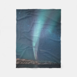 Northern Lights Milky Way Fleece Blanket