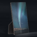 Northern Lights Milky Way Plaque<br><div class="desc">Astro photo of the Northern Lights (Aurora borealis) and the Milky Way Galaxy in the north of Norway,  Scandinavia. Photo © Sebastian Worm</div>
