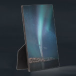 Northern Lights Milky Way Plaque<br><div class="desc">Astro photo of the Northern Lights (Aurora borealis) and the Milky Way Galaxy in the north of Norway,  Scandinavia. Photo © Sebastian Worm</div>