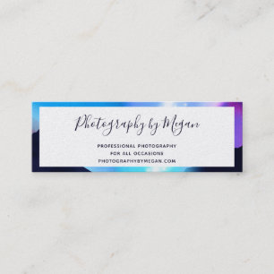 Northern Lights Mini Business Card