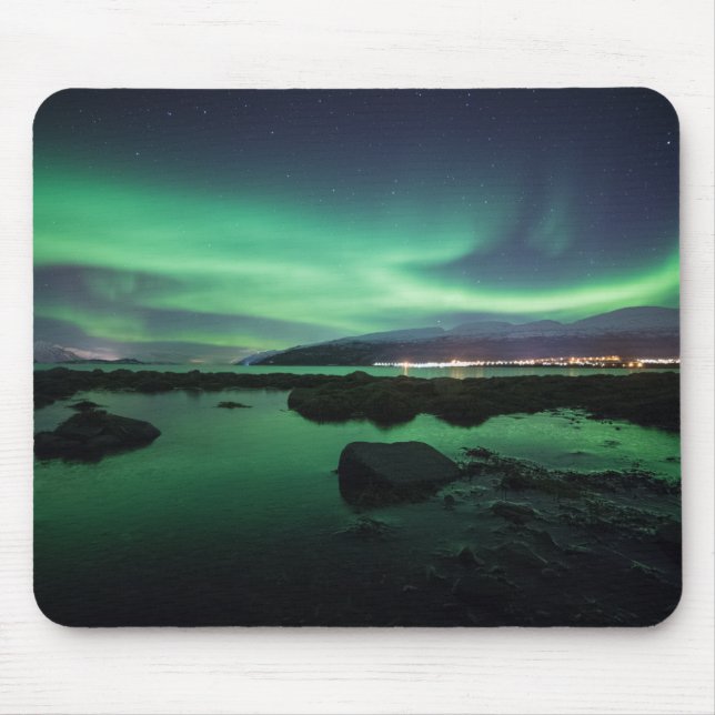 Northern Lights Mouse Pad (Front)