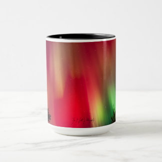 Northern lights mug