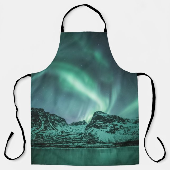 Northern Lights Nature Photo Apron (Front)