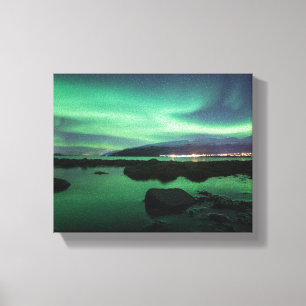 Northern Lights Nature Photo Canvas Print