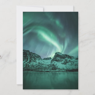 Northern Lights Nature Photo Card