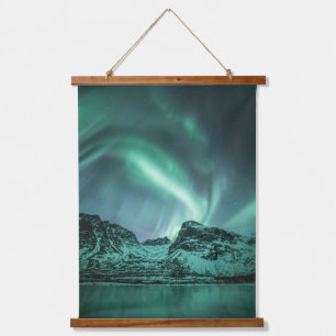 Northern Lights Nature Photo Hanging Tapestry
