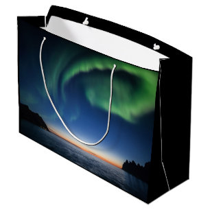 Northern Lights Nature Photo Large Gift Bag