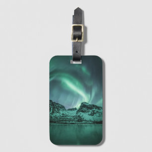 Northern Lights Nature Photo Luggage Tag