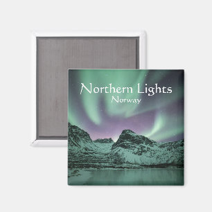 Northern Lights Nature Photo Magnet