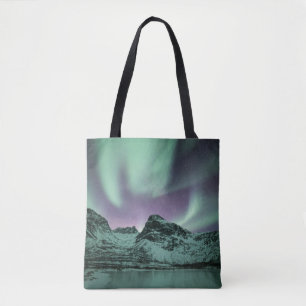 Northern Lights Nature Photo Tote Bag