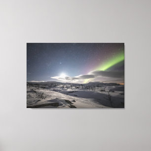 Northern Lights North Norway Canvas Print