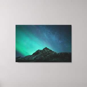 Northern Lights North Norway Canvas Print