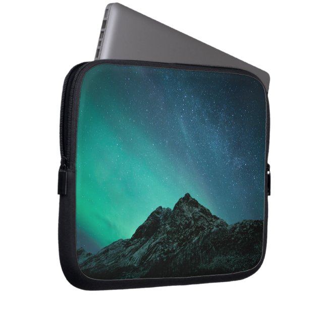 Northern Lights North Norway Laptop Sleeve (Front Right)