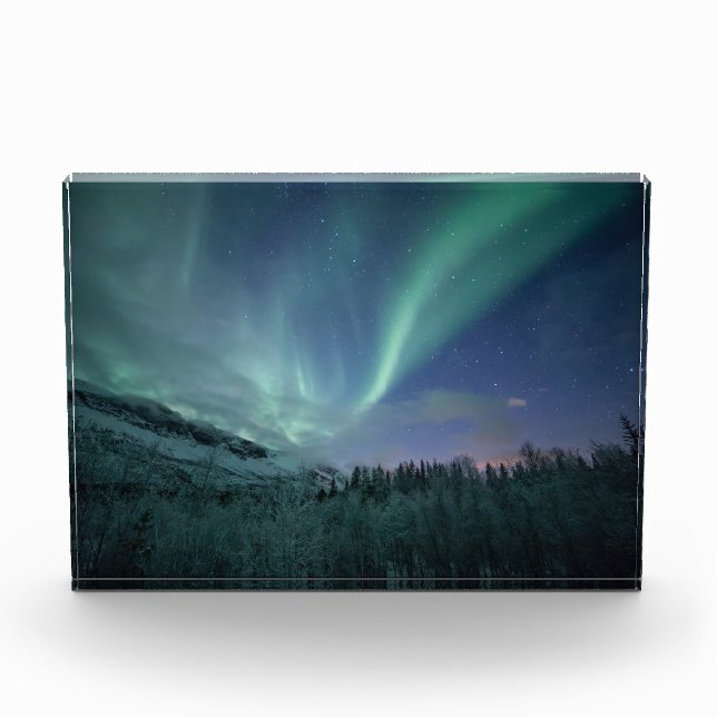 Northern Lights North Norway Photo Block (Front)