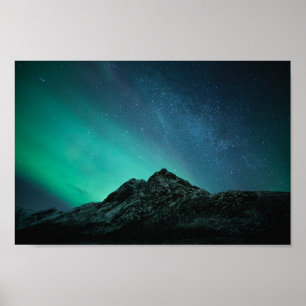 Northern Lights North Norway Poster