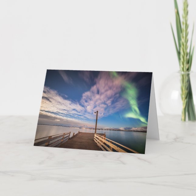Northern Lights Norway Card (Front)
