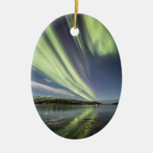 Northern Lights Norway Ceramic Ornament