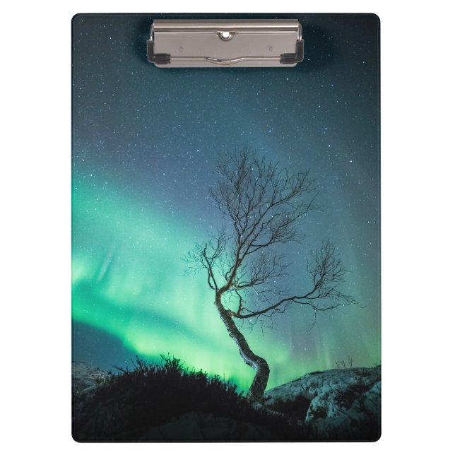 Northern Lights Norway Clipboard (Front)