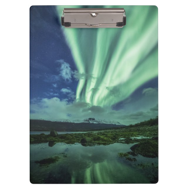 Northern Lights Norway Clipboard (Front)