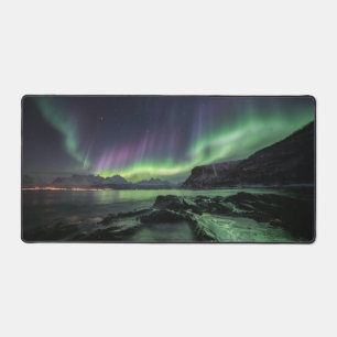 Northern Lights Norway Desk Mat