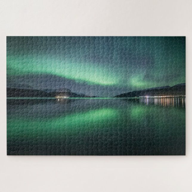 Northern Lights Norway Jigsaw Puzzle (Horizontal)