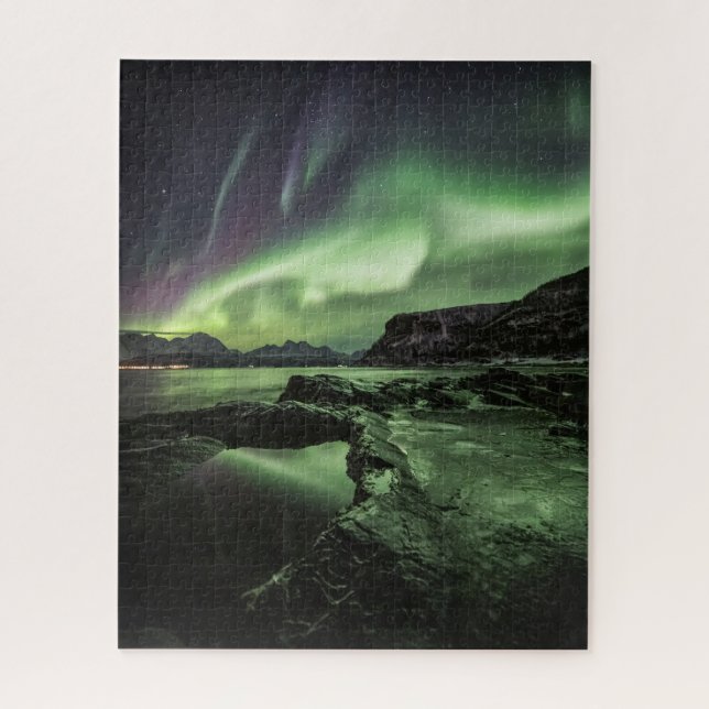 Northern Lights Norway Jigsaw Puzzle (Vertical)
