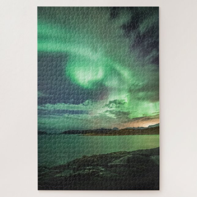 Northern Lights Norway Jigsaw Puzzle (Vertical)