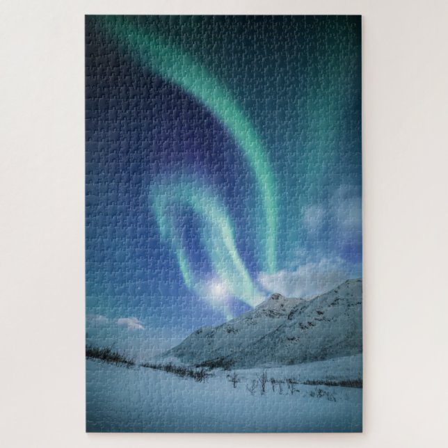 Northern Lights Norway Jigsaw Puzzle (Vertical)