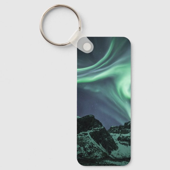 Northern Lights Norway Key Ring (Front)