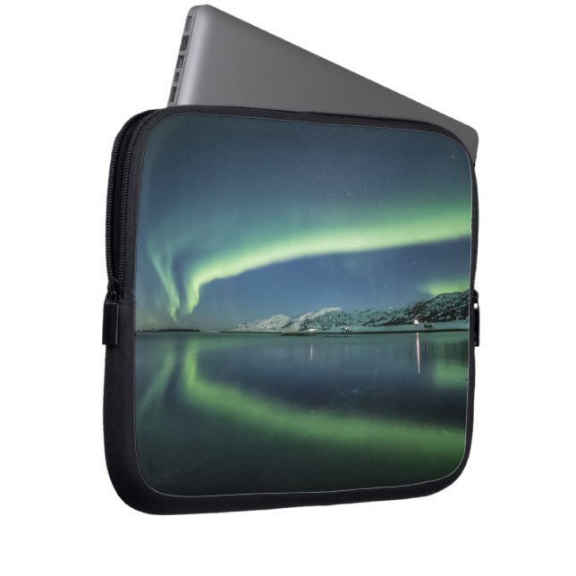 Northern Lights Norway Laptop Sleeve (Front Right)