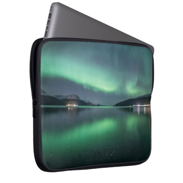 Northern Lights Norway Laptop Sleeve (Front Right)
