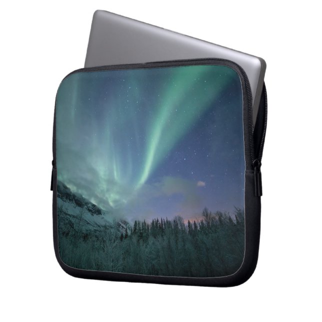 Northern Lights Norway Laptop Sleeve (Front Left)